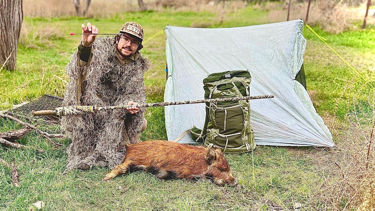 Surviving With A Blowgun - Hog Down!