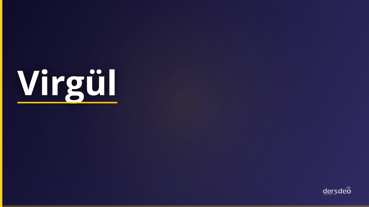Virgül