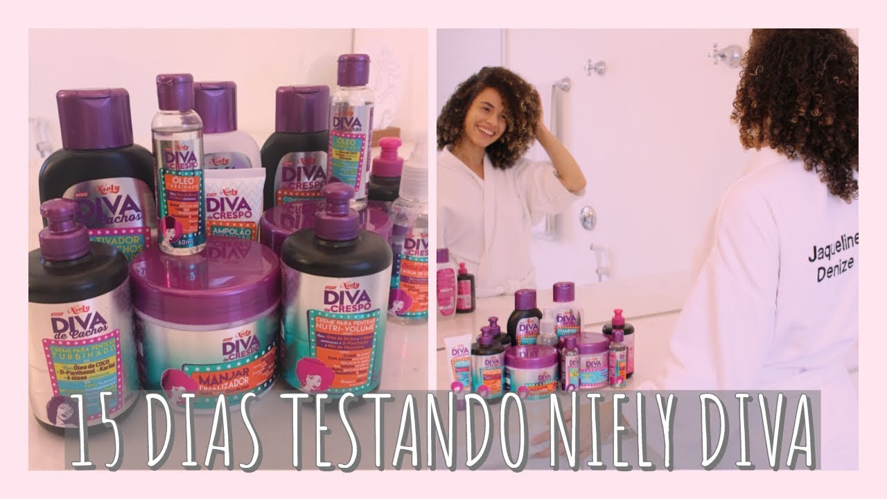 DI&Aacute;RIO CAPILAR COM NIELY DIVA - TESTANDO POR 15 DIAS | J&aacute;quecacheia