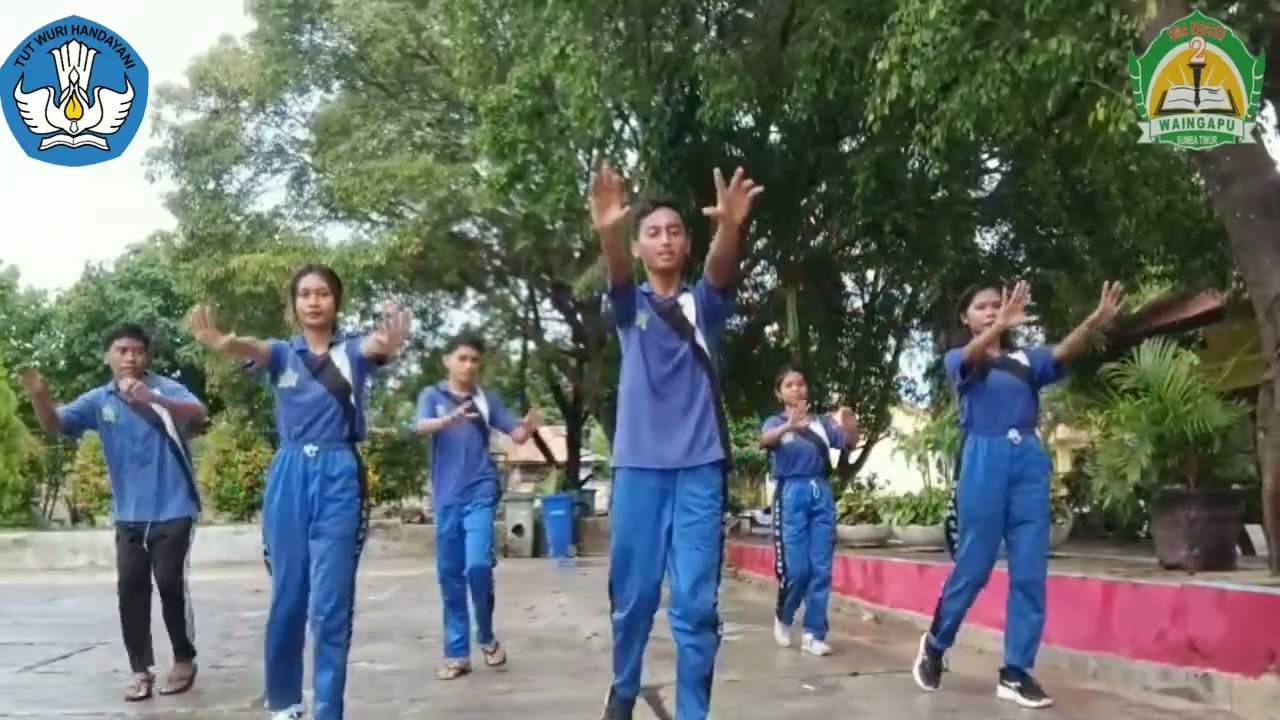 Tugas Kelompok Pjok materi Senam Irama 🤸🧘🧎 Dengan Lagu 