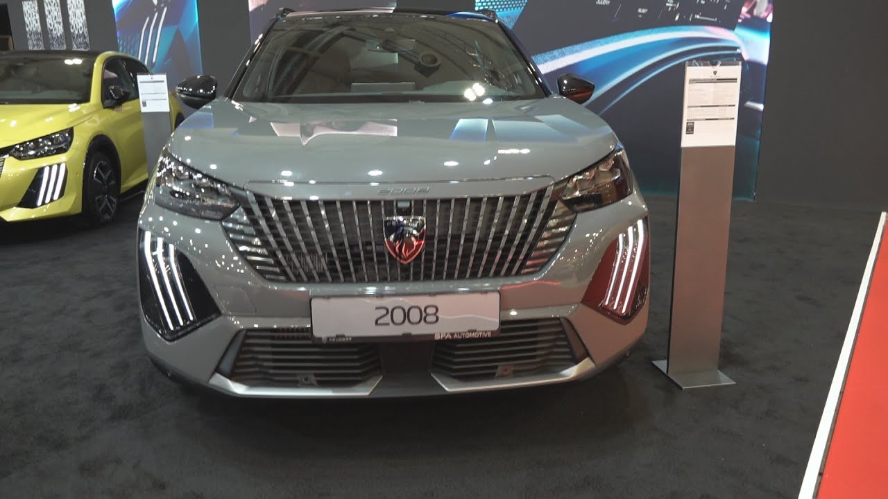 Peugeot 2008 GT 1.2 PureTech 135 Hybrid 48V e-DCS6 Car (2025) Exterior and Interior