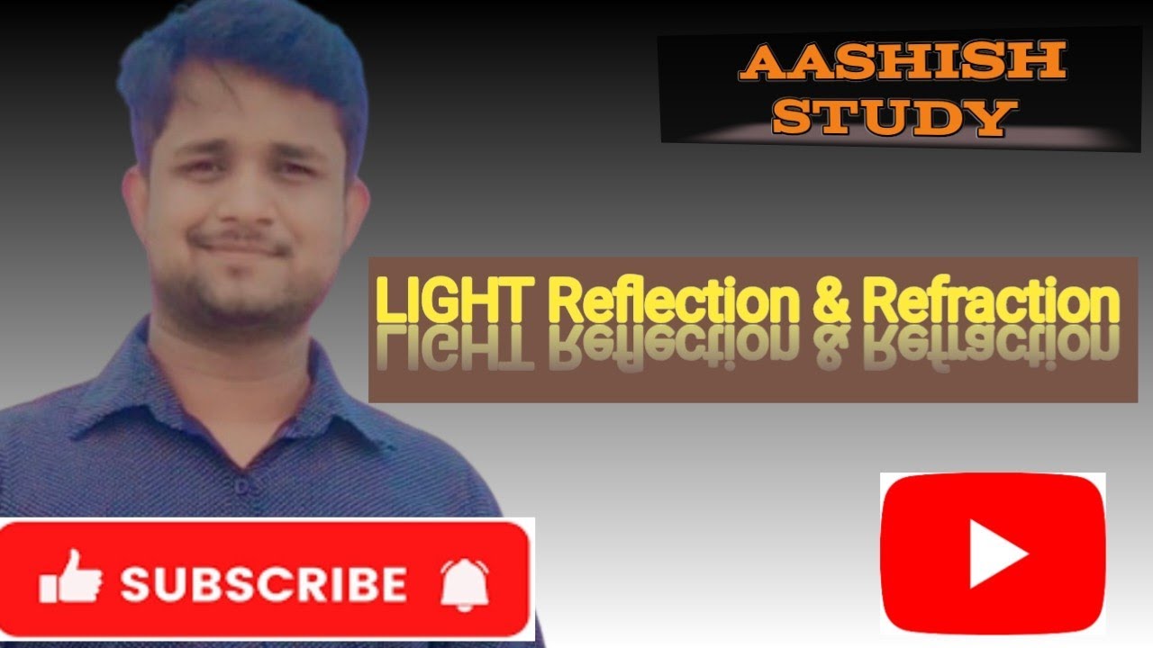 Light ( प्रकाश)। Reflection and Refraction of Light 
