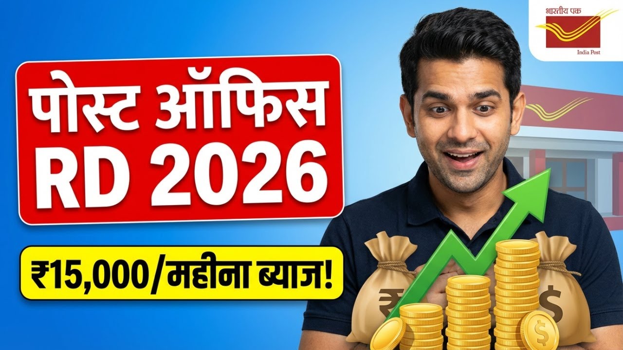 Post Office Recurring Deposit 2026 | Interest Rate, Maturity Amount & Complete Guide Hindi