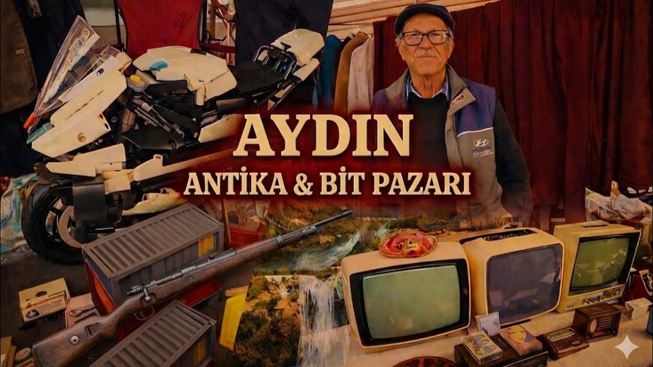 AYDIN ANTİKA & BİT PAZARI 🎥  KAR98 MAVZER BULDUK‼️#5
