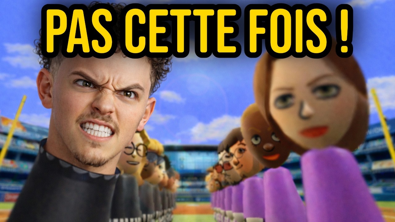 J’ai pris ma REVANCHE sur Wii Sports Baseball… ENFIN 😤⚾️🎮