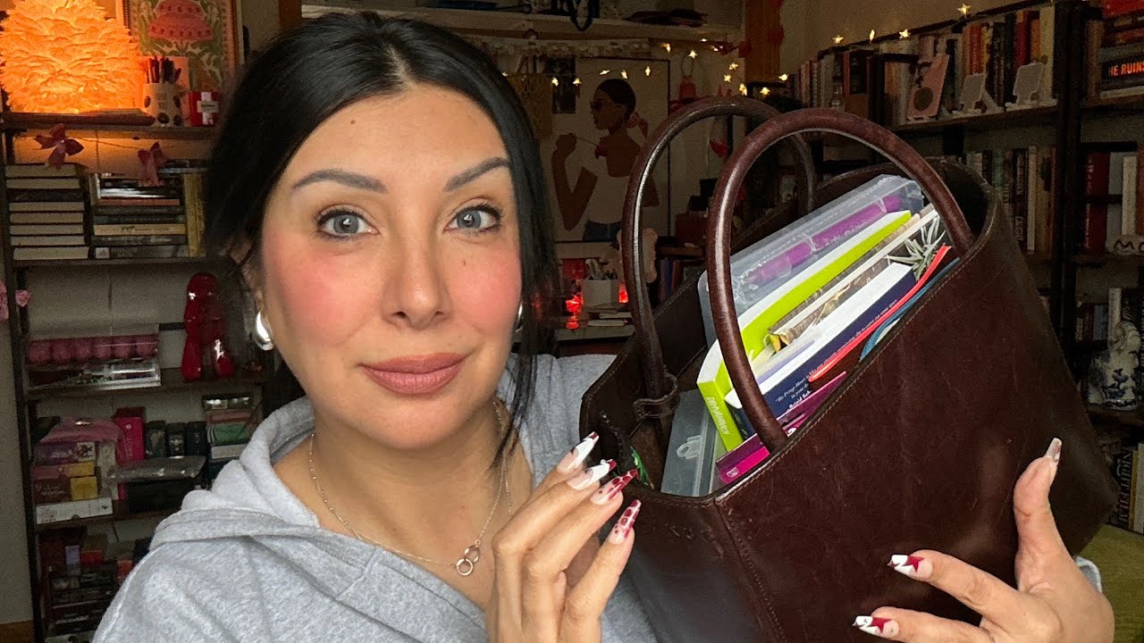 What’s in my Analog Bag, Anti Doom Scroll House Purse 👜 ASMR 
