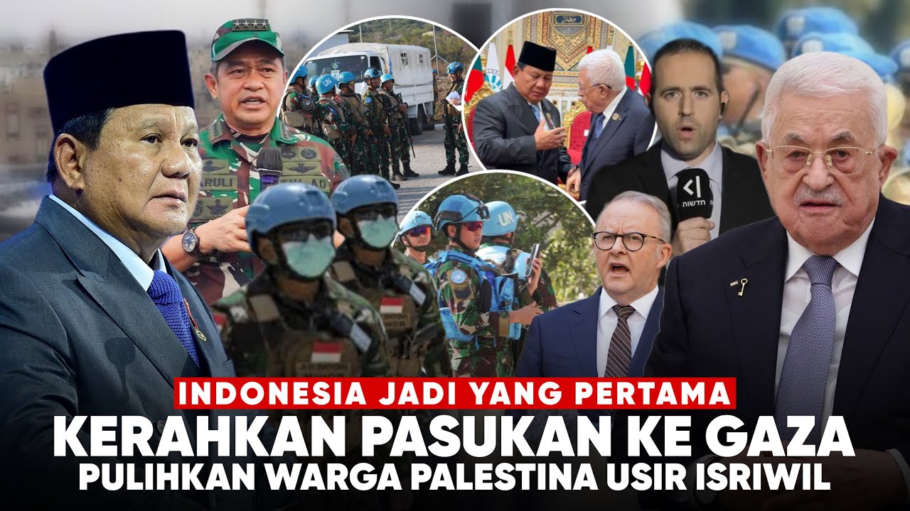 Media Israel sebut 20.000 PASUKAN INDONESIA menuju GAZA 