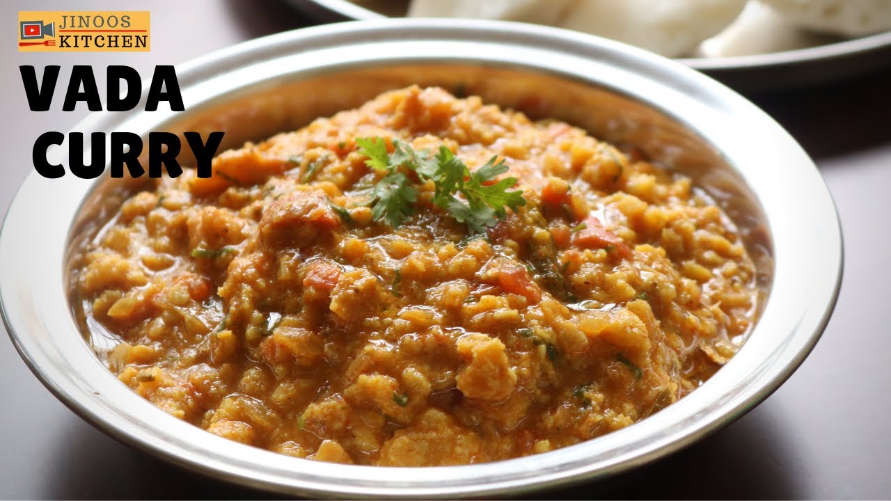 Vada curry recipe hotel style | vadakari - side dish for Idli