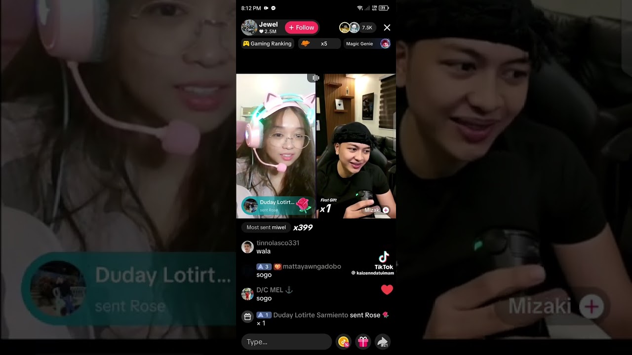 Bagay Sila guys no #mizaki #jewell  scute talaga ni jewell cute din SI mizaki #like #likesubscribe 