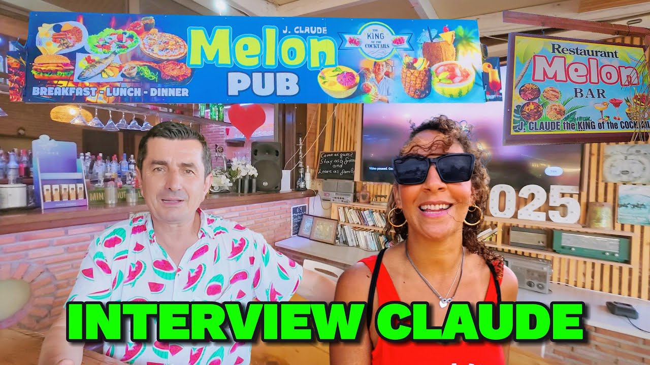 We Visit Melon Bar Kalamaki and interview Claude Zante Zakynthos Greece 2025 Summer Restaurant