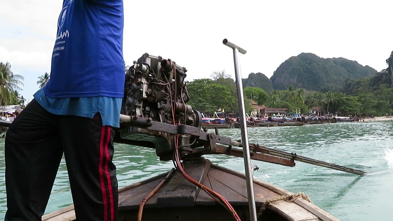 Longtail boat in Thailand