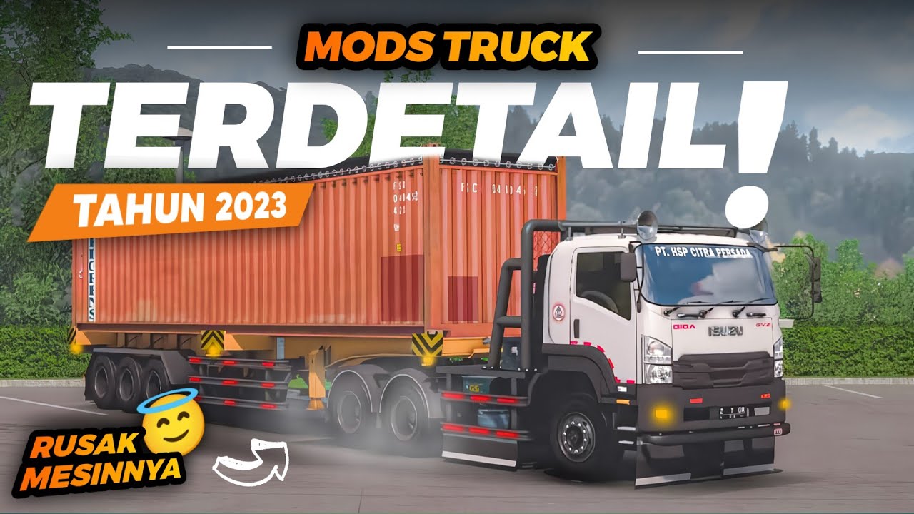 😱 Fiks Jadi Pemenang Mods Terdetail 😱 !! - 5 MODS TRUCK BUSSID TERDETAIL TAHUN 2023 #bussid