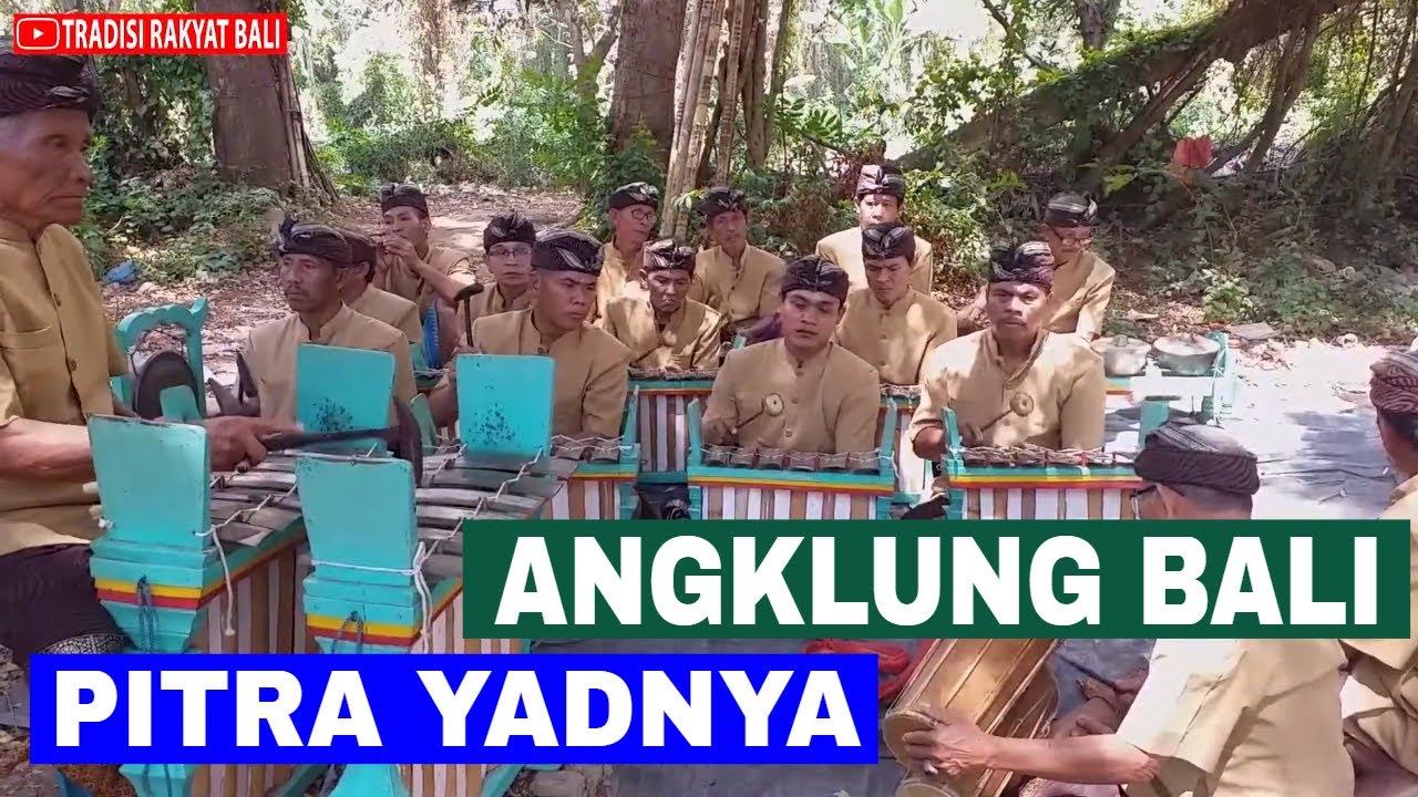 angklung bali - angklung pitra yadnya desa dencarik