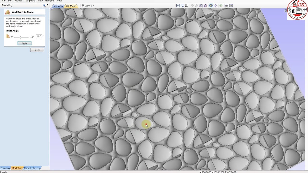 #Vectric #Aspire #3D #Texture #Tutorial-5#Decorative wall #panel #3d #Tiles#interior #cnc #router