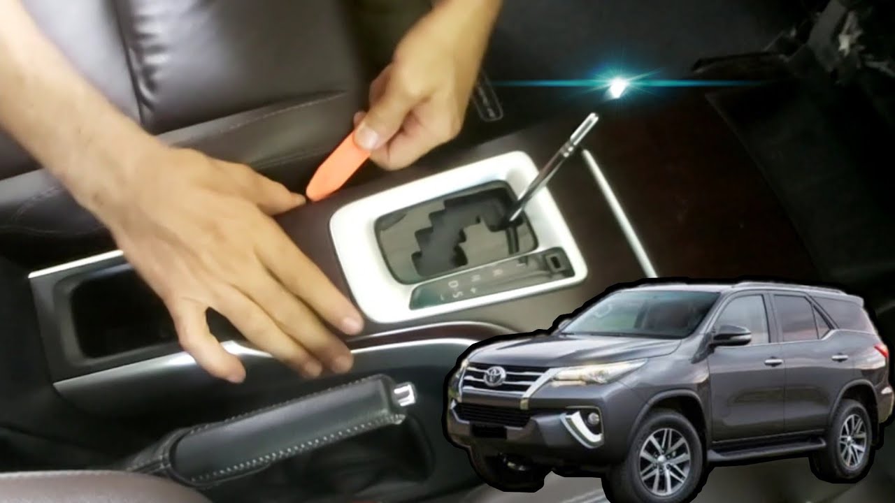 Cara Buka Konsol Tengah All New Fortuner
