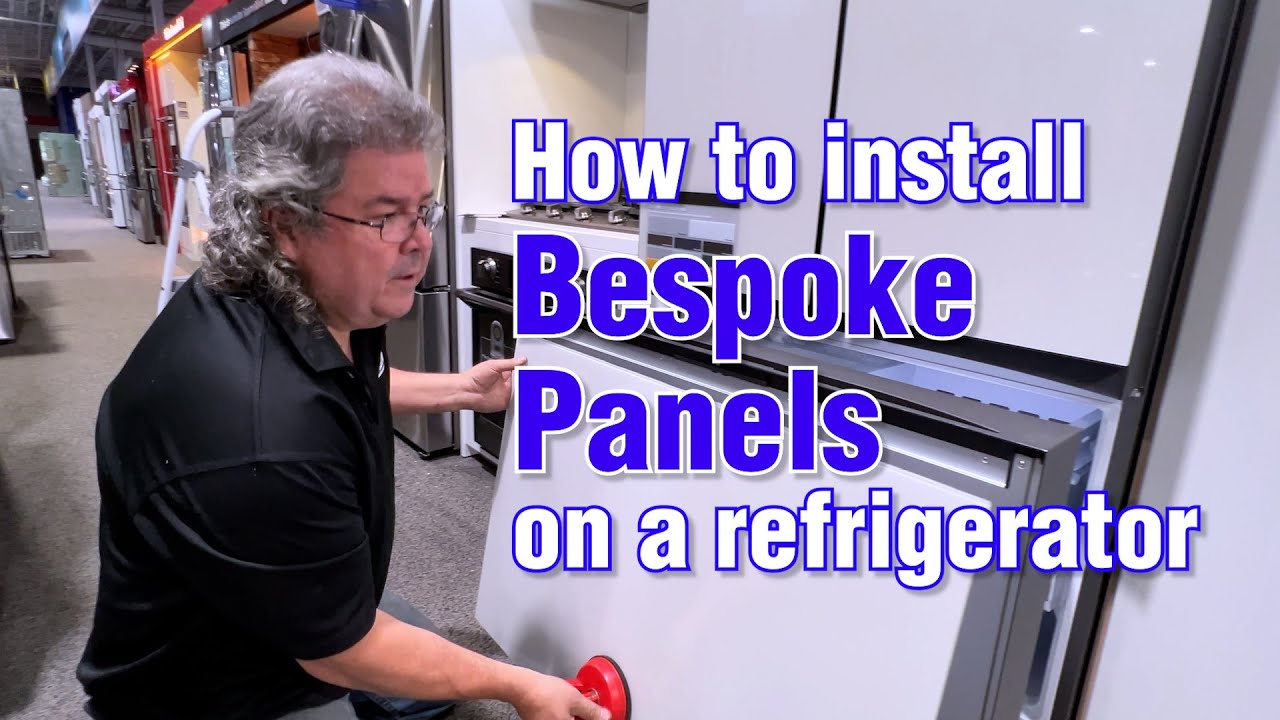 How to install Samsung bespoke Panel doors