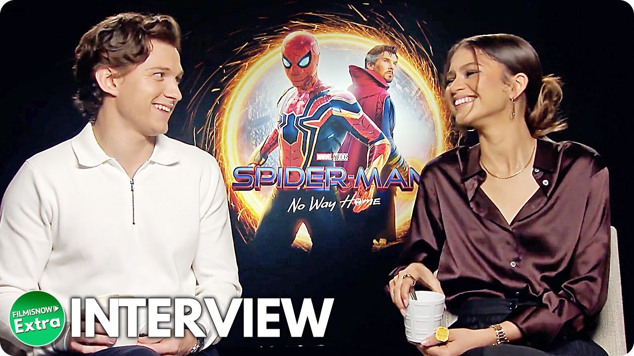 SPIDER-MAN: NO WAY HOME (2021) | Tom Holland & Zendaya On Tobey and Andrew (SPOILER ALERT)