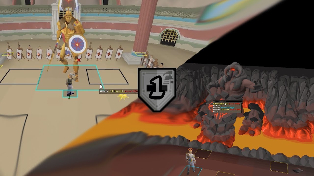 Colosseum + Inferno on my 1 defence pure ironman [Full run] | OSRS