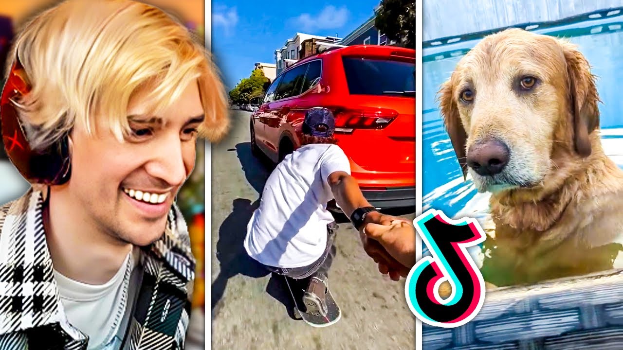 xQc реагирует на хорошие Tik Tok в течение 53 минут