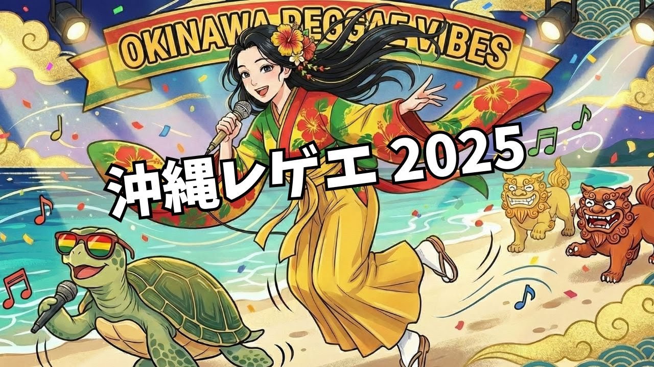 【沖縄レゲエ 2025】人気曲ベストまとめ｜アップビート島レゲエBGM