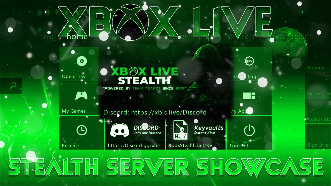 XBOX LIVE Stealth Server Showcase [RGH/JTAG] (NOKV/RME/MORE) [2025]