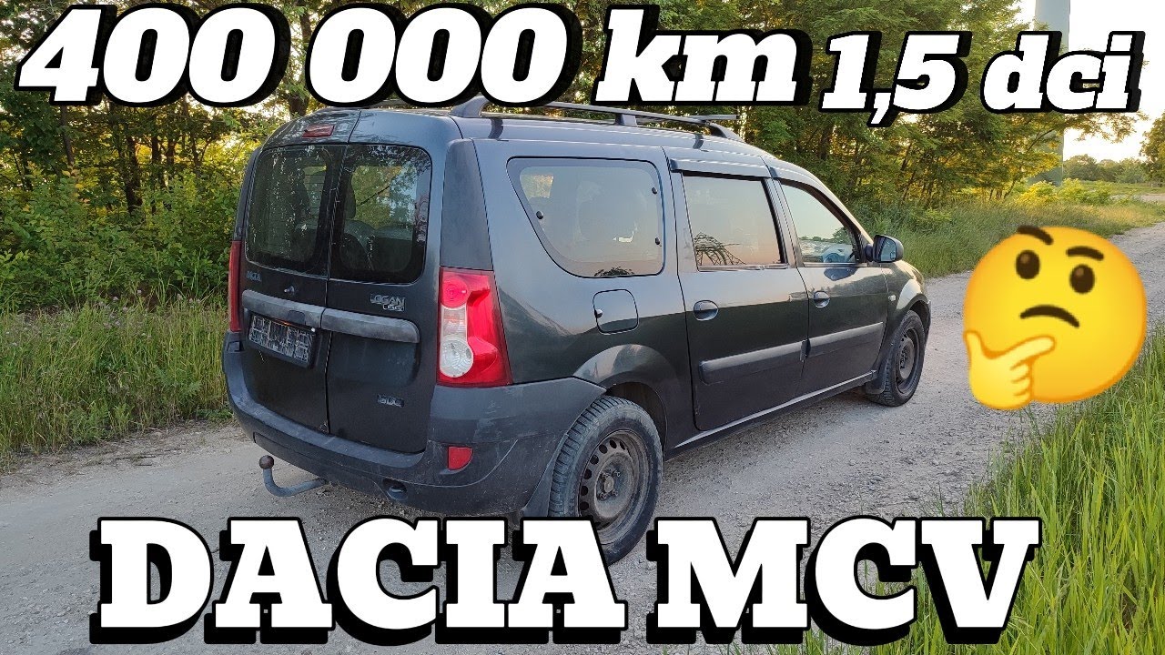 Cum arată Dacia Logan MCV diesel la 400 000 km pe bord? Cum se aude motorul 1.5 dci la 400k km?