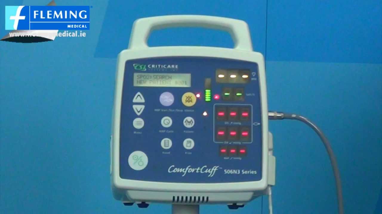 Criticare Patient Monitor Introductory Demonstration by Fleming Medical