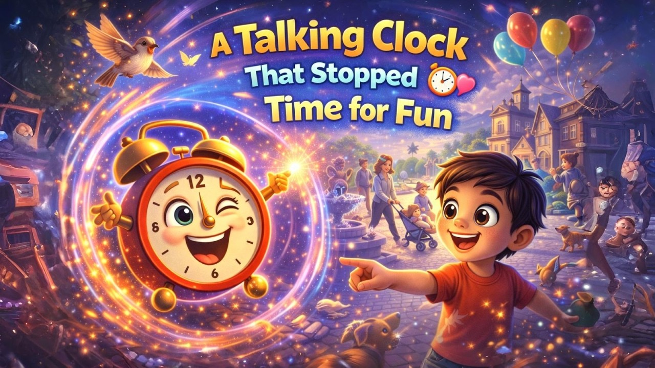 A Talking Clock That Stopped Time for Fun ⏰
