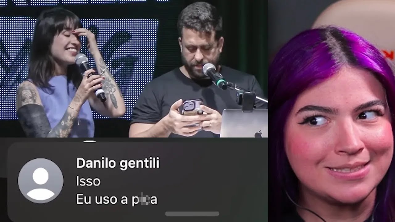 a martina explanou o danilo gentili 💔 - web bullying com a beiçola