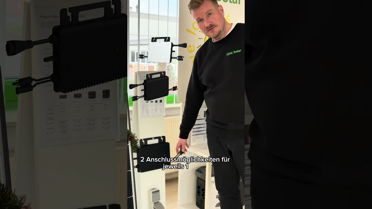 Balkonkraftwerk | 2x Module | Halterung für Balkon