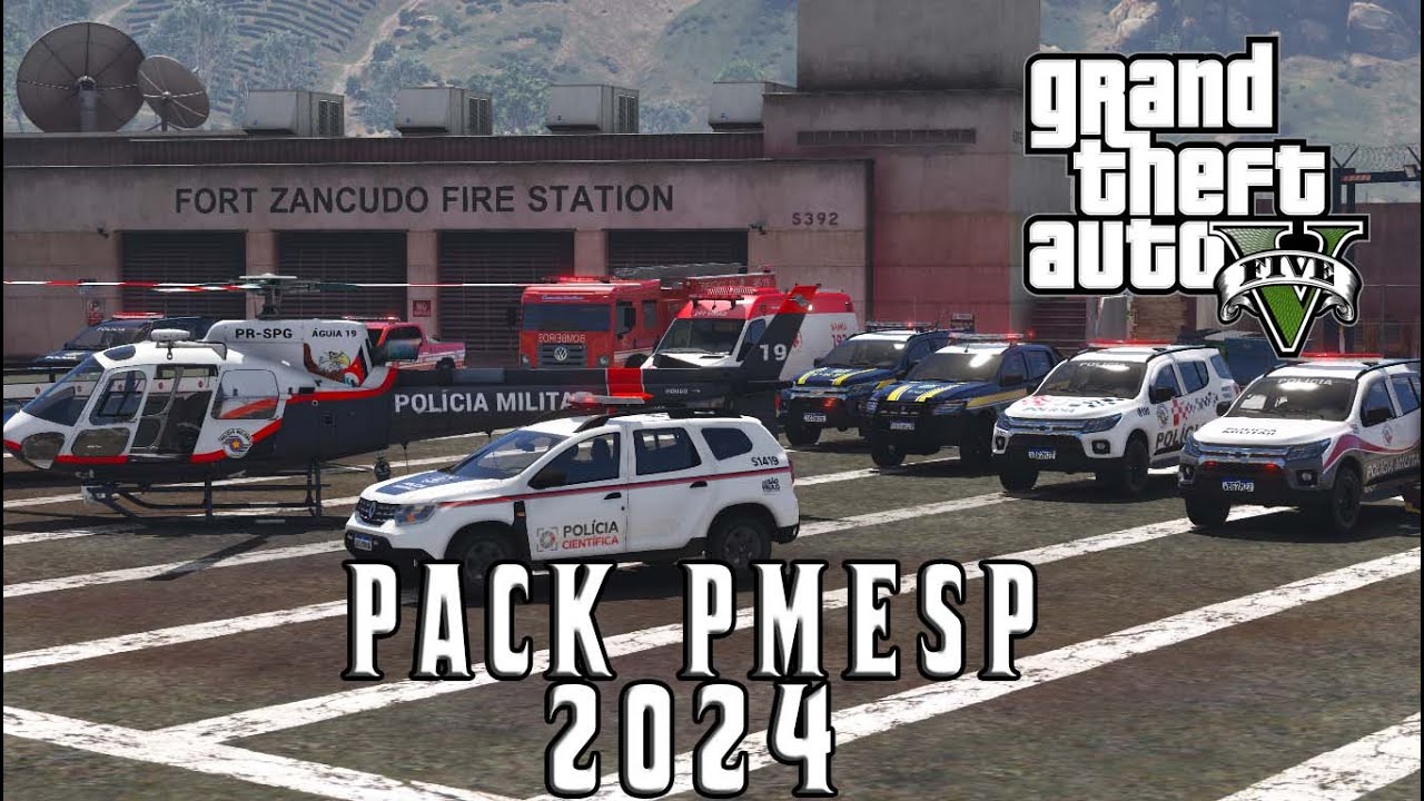 DOWNLOAD PACK VIATURAS PMESP 2024 | GTA 5 MODS