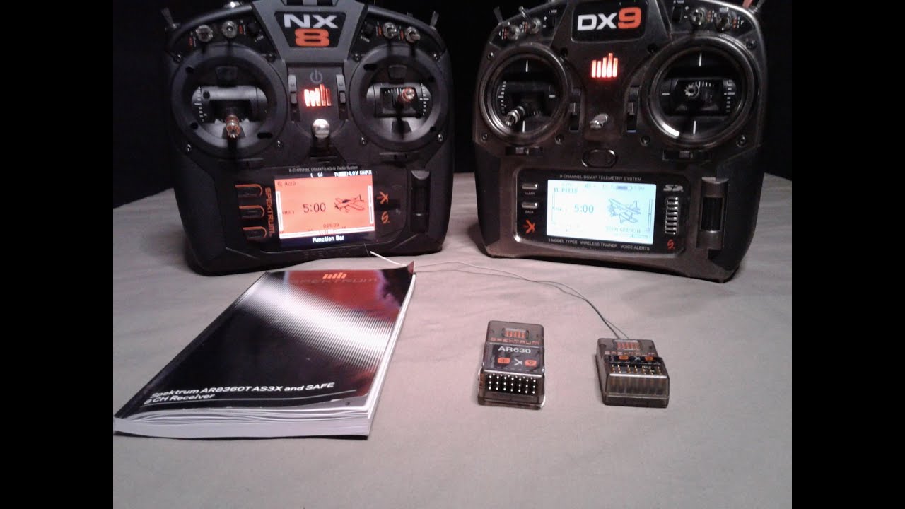 SPEKTRUM SMART RECEIVERS ADJUSTABLE AS3X GAINS HOW TO USE 9 CHANNELS ON A 6 CHANNEL RECEIVER AMAZING