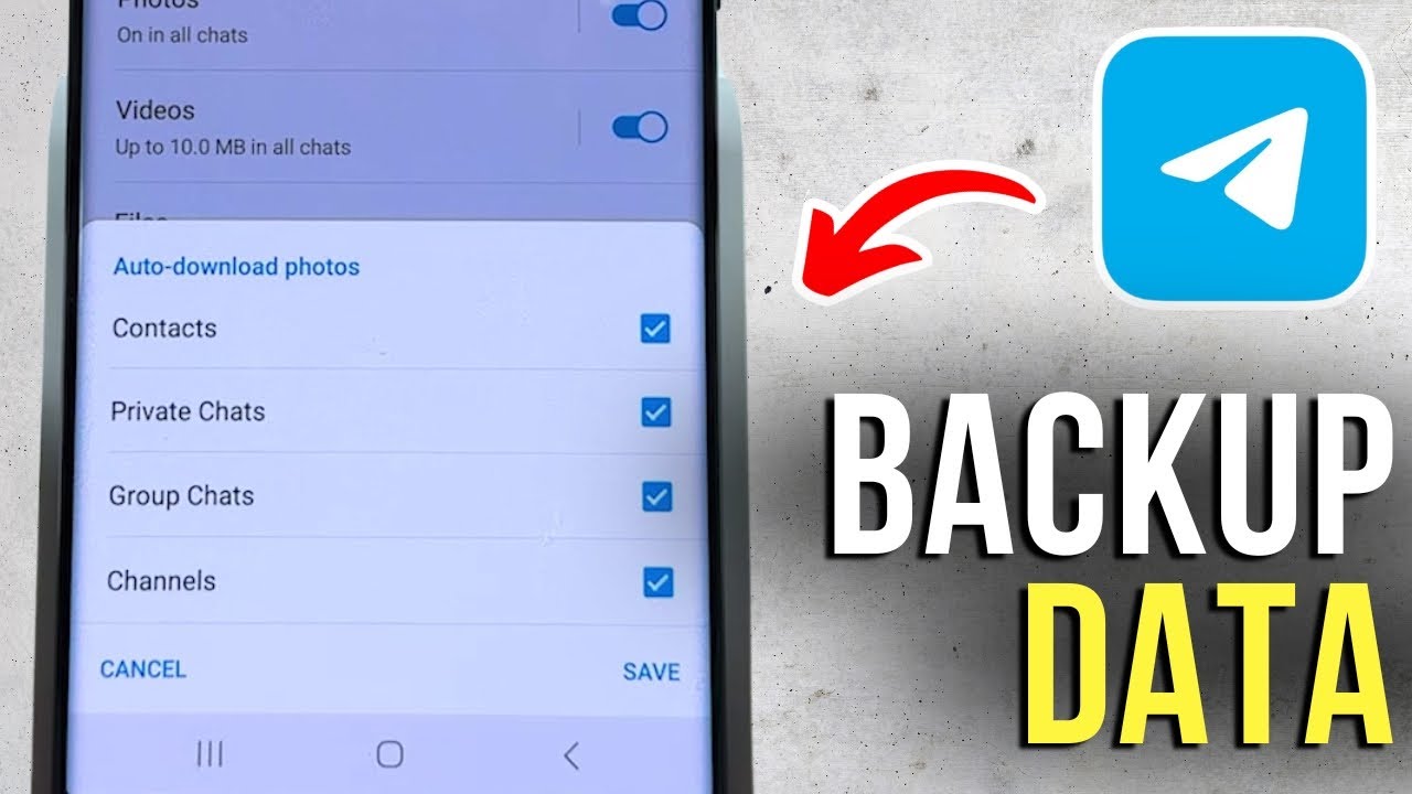 How to Backup Telegram Data on Your Phone