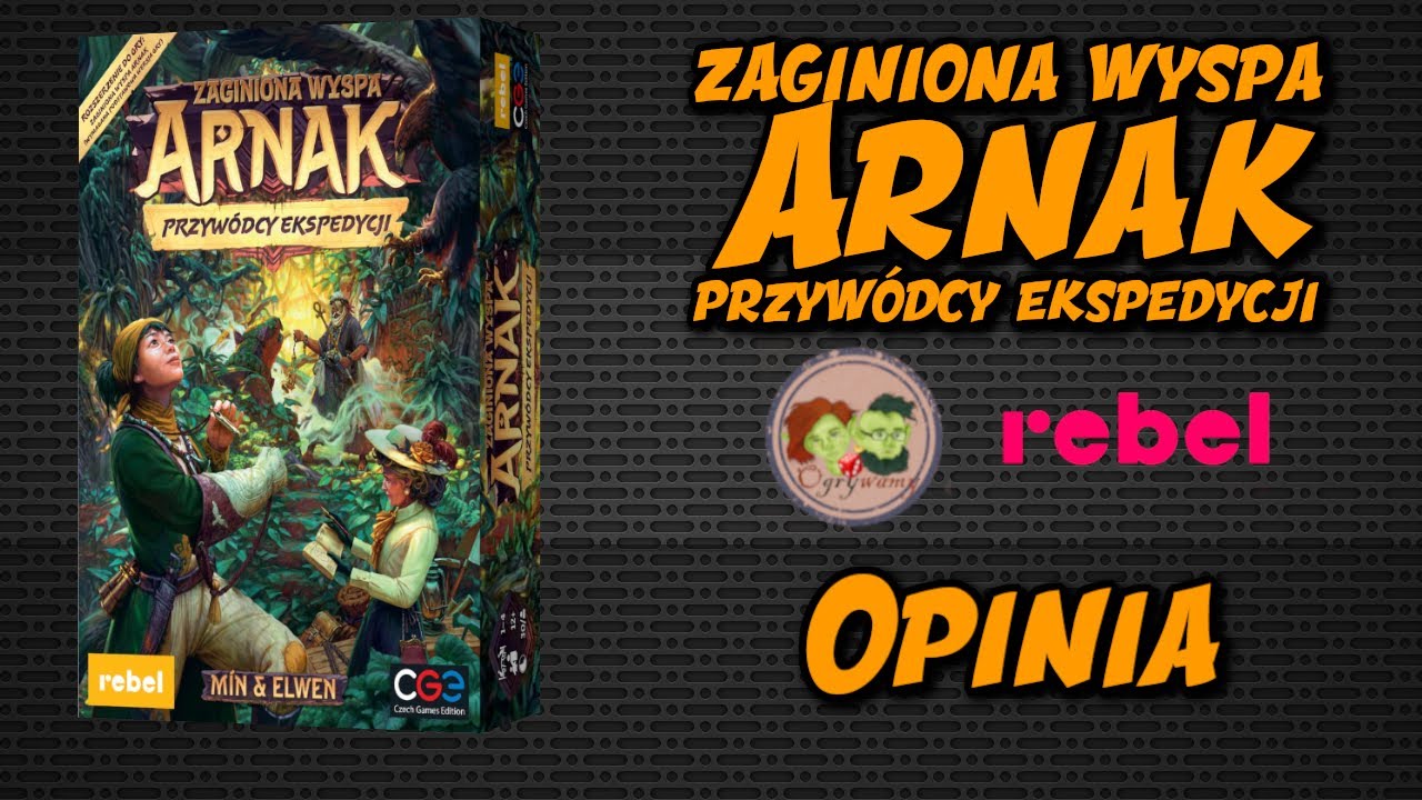 Asymetryczność nadchodzi! | Zaginiona wyspa Arnak: Przywódcy Ekspedycji wydawnictwa Rebel