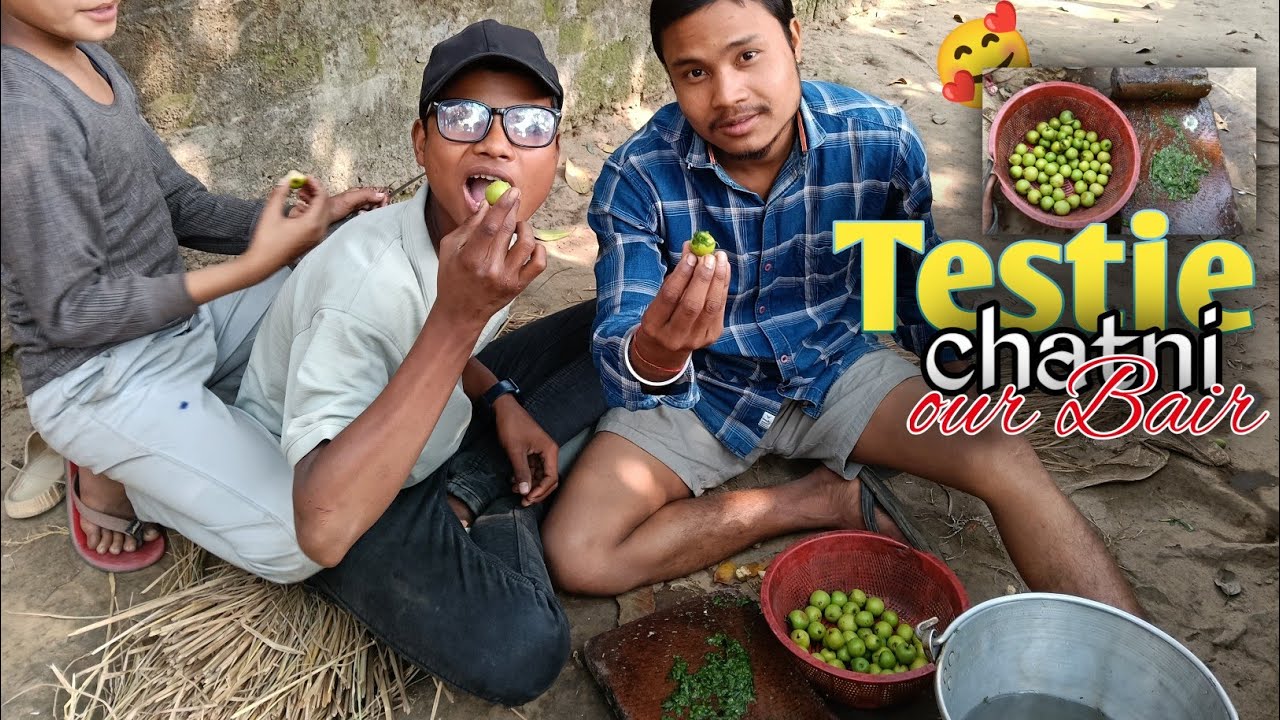 Testie Chatni or Bair 😋🥰|| khao our maje karo  #tranding #enjoy #eating
