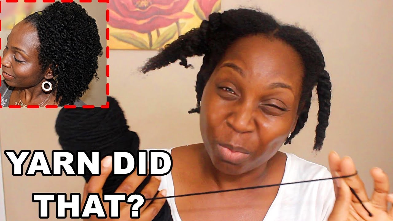 This Yarn Twist Out Method gives BIG TWISTOUT RESULTS