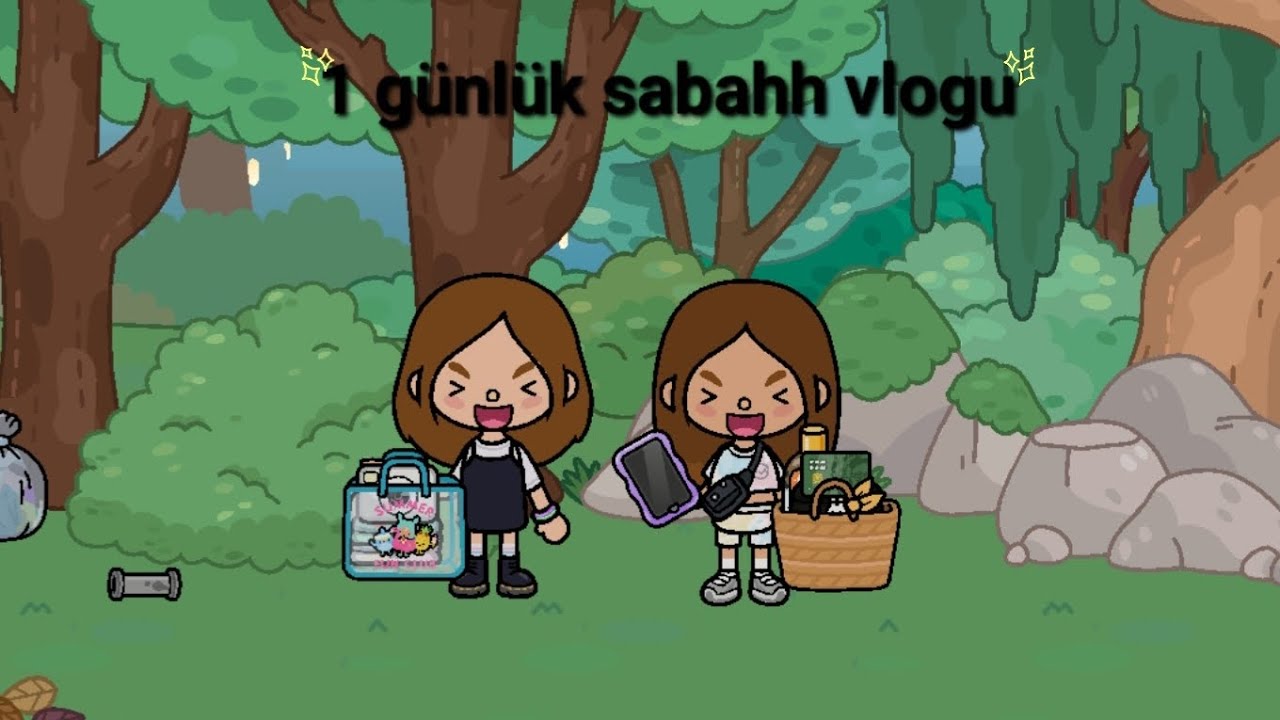 sabahh vloguu| havuzaa gidiyoruzz🍍✨️🏓|TOCA BOCA DÜNYASI