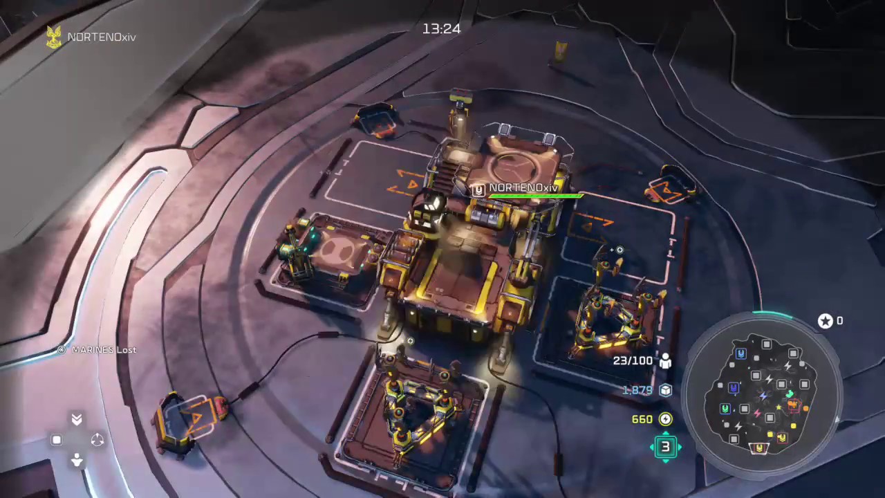 Halo Wars 2 - Serina Gameplay(3v3 Online Match)