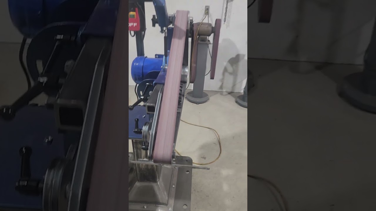 Two new belt grinder attachments.