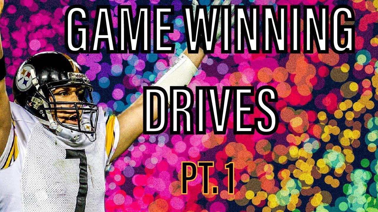 Ben Roethlisberger's EPIC Game-Winning Drives (Part 1)