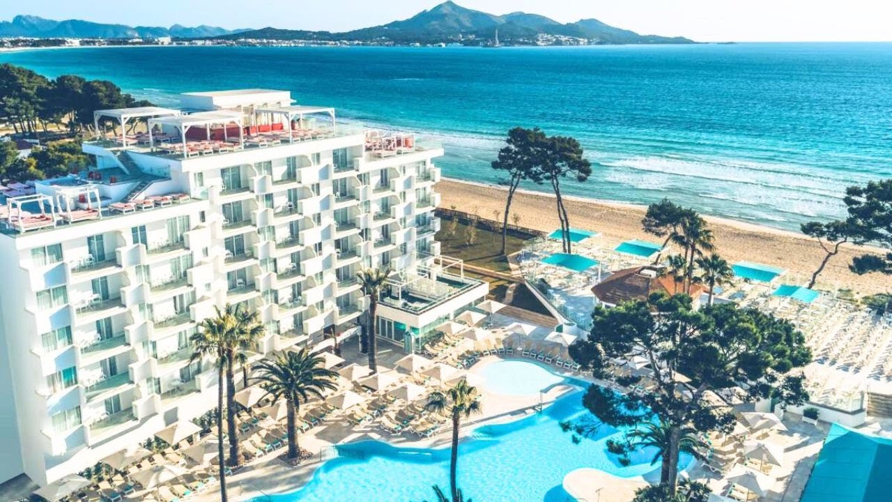 IBEROSTAR ALCUDIA PARK | Great Family BEACHFRONT Hotel in MALLORCA SPAIN (full tour) 4K