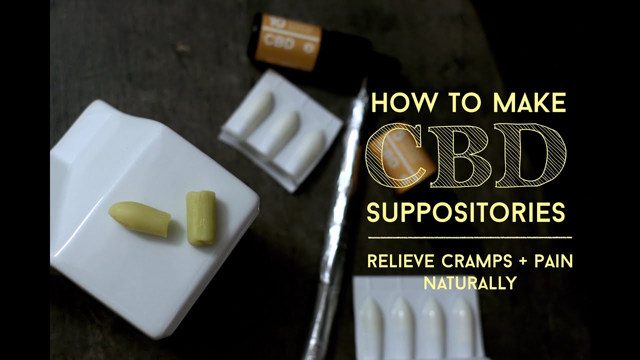 DIY How to make CBD Suppositories (