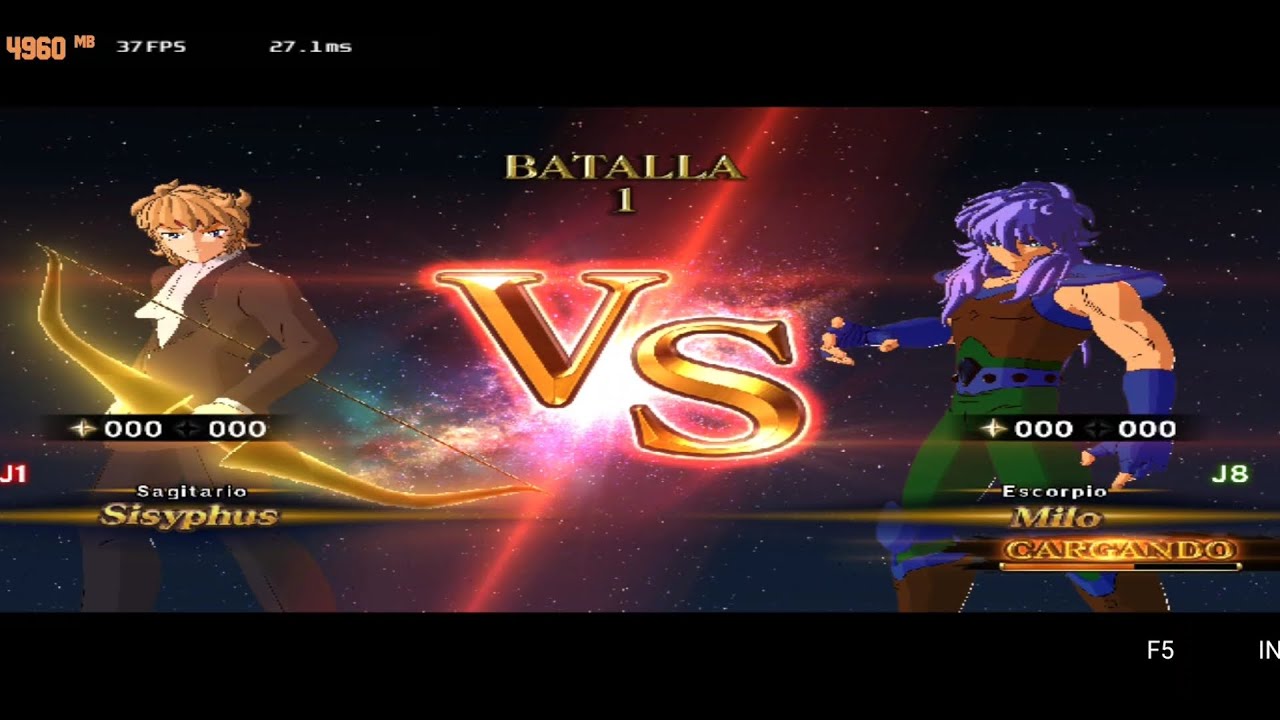 Sisyphus vs Milo /Saint Seiya almas de soldados mod 