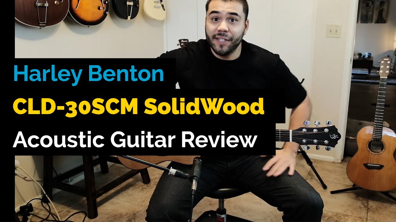 Harley Benton CLD 30SCM SolidWood Acoustic Guitar Review