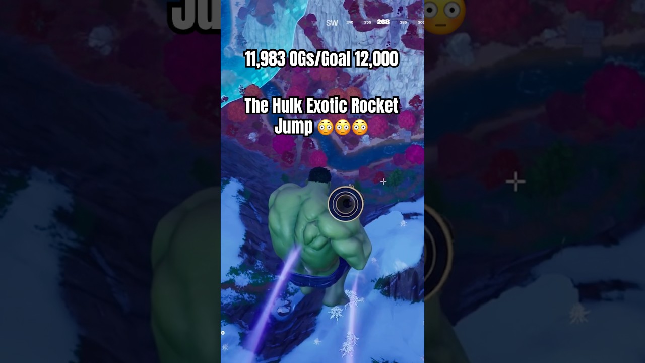 The Hulk Exotic Rocket Jump 😳😳😳