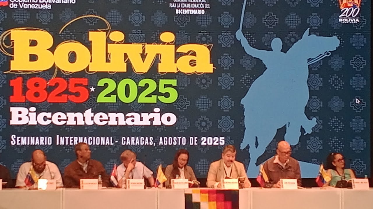 Reporte Especial-RDGMA: SEMINARIO BICENTENARIO BOLIVIA 1825-2025