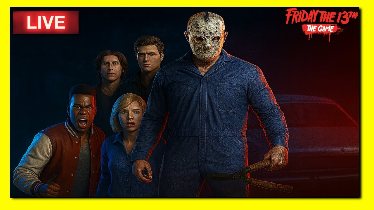 Jason Faced The Car So We COULDN’T Eliminate Him  | Friday The 13th Game