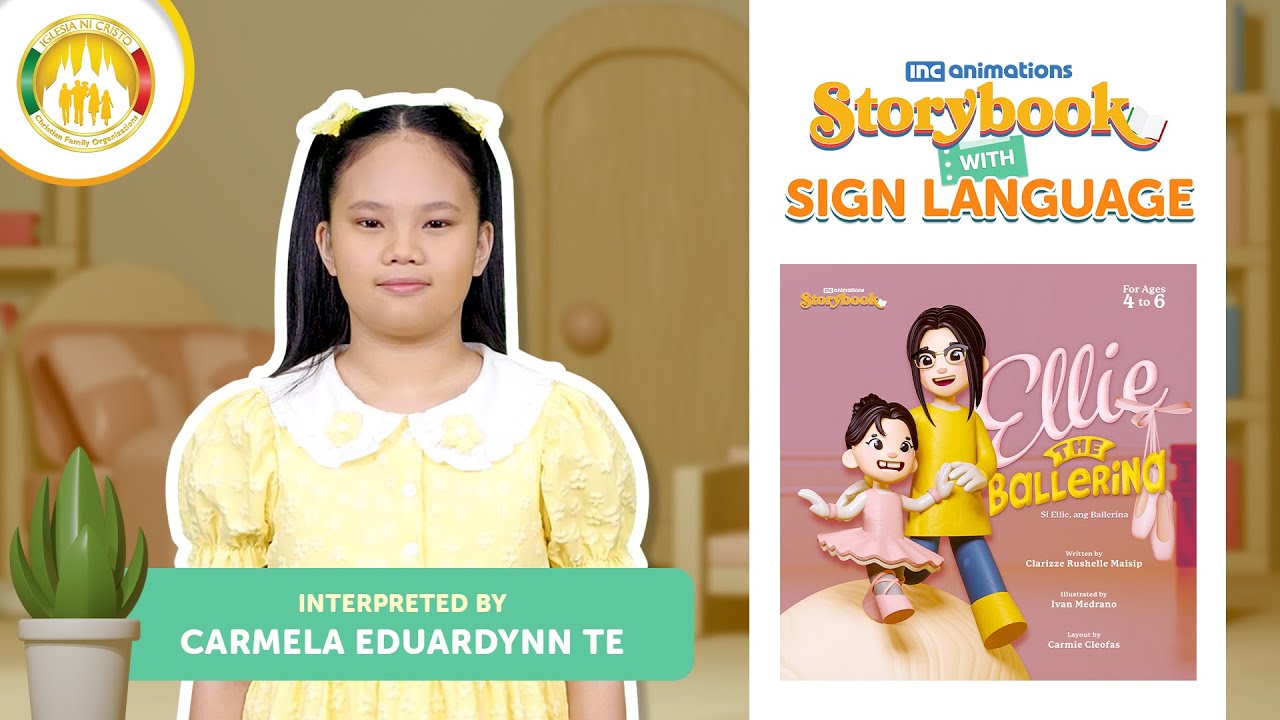 Ellie, The Ballerina | Storybook with Sign Language