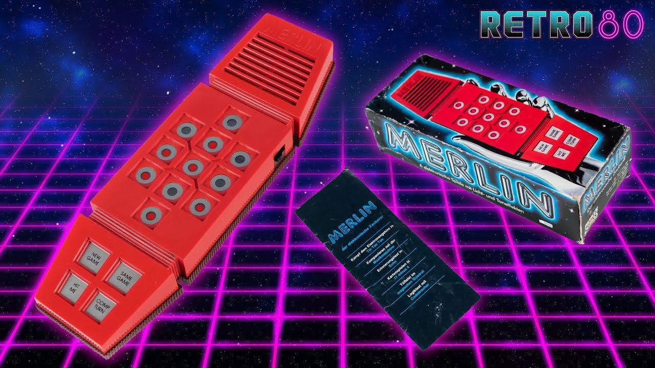 Retro80 #33 🕹️ Parker Merlin Spielekonsole