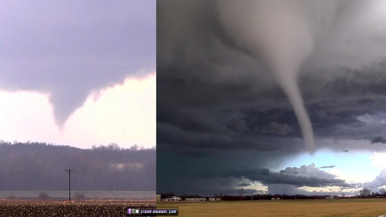 December Illinois Tornado Outbreak: Extended Footage 12/1/2018